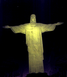 Statue du CHRIST de Corcovado 38m de haut 1926/31 P. Landowski & H. da Siva Costa RIO DE JANEIRO - Brésil
